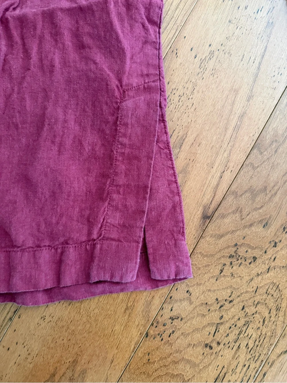 Athleta Raspberry Drawstring Wide-Leg Pants - Picture 6 of 7